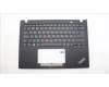 Lenovo 5M11L86113 C-Cover with keyboard, Bulgarian, Black, Backlight, WWAN, UK
