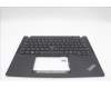Lenovo 5M11L86154 C-Cover with keyboard, French, Black, Backlight, WWAN, US
