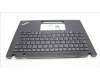 Lenovo 5M11L92864 C-Cover with keyboard, Hungarian, Black, Backlight, UK