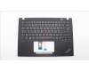 Lenovo 5M11L92868 C-Cover with keyboard, Icelandic, Black, Backlight, UK