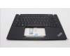 Lenovo 5M11L92868 C-Cover with keyboard, Icelandic, Black, Backlight, UK