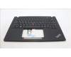 Lenovo 5M11L92884 C-Cover with keyboard, Korean, Black, Backlight, US