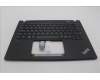 Lenovo 5M11L92938 C-Cover with keyboard, UK English, Black, Backlight, UK