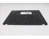 Lenovo 5M11L93026 C-Cover with keyboard, Italian, Black, Backlight, WWAN, UK