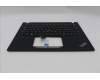 Lenovo 5M11L93073 C-Cover with keyboard, Switzerland, Black, Backlight, WWAN, UK