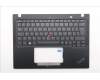 Lenovo 5M11M02950 C-Cover with keyboard, French, Black, US