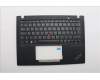 Lenovo 5M11M02956 C-Cover with keyboard, German, Black, UK