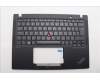 Lenovo 5M11M02964 C-Cover with keyboard, Hungarian, Black, UK