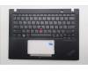 Lenovo 5M11M03025 C-Cover with keyboard, Ukraine, Black, US