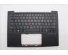 Lenovo 5M11N61081 C-Cover with keyboard, Arabic, Deep Black, FingerPrint Reader, WLAN, US