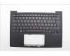 Lenovo 5M11N61089 C-Cover with keyboard, Estonian, Deep Black, FingerPrint Reader, WLAN, UK
