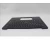 Lenovo 5M11N61118 C-Cover with keyboard, Arabic, Deep Black, FingerPrint Reader, WLAN, US
