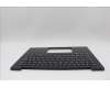 Lenovo 5M11N61163 C-Cover with keyboard, Estonian, Deep Black, FingerPrint Reader, WWAN, UK