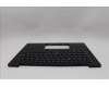 Lenovo 5M11N61182 C-Cover with keyboard,Spanish,Deep Black,FingerPrint Reader,WWAN