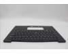 Lenovo 5M11N61198 C-Cover with keyboard, Danish, Deep Black, FingerPrint Reader, WWAN, UK