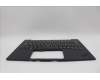 Lenovo 5M11N61208 C-Cover with keyboard, Icelandic, Deep Black, FingerPrint Reader, WWAN, UK
