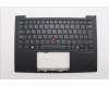 Lenovo 5M11N61212 C-Cover with keyboard, Spanish LA, Deep Black, FingerPrint Reader, WWAN, UK