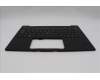 Lenovo 5M11N61212 C-Cover with keyboard, Spanish LA, Deep Black, FingerPrint Reader, WWAN, UK