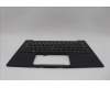 Lenovo 5M11N61214 C-Cover with keyboard, Norwegian, Deep Black, FingerPrint Reader, WWAN, UK