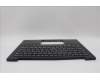 Lenovo 5M11N61223 C-Cover with keyboard, Thai, Deep Black, FingerPrint Reader, WWAN, US