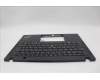 Lenovo 5M11N89509 C-Cover with keyboard, Bulgarian, Black, Backlight, WWAN, UK