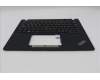 Lenovo 5M11N89517 C-Cover with keyboard, Danish, Black, Backlight, WWAN, UK