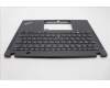 Lenovo 5M11N89548 C-Cover with keyboard, Icelandic, Black, Backlight, WWAN, UK