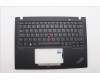 Lenovo 5M11N89566 C-Cover with keyboard, Norwegian, Black, Backlight, WWAN, UK