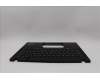 Lenovo 5M11N89566 C-Cover with keyboard, Norwegian, Black, Backlight, WWAN, UK