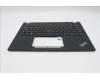 Lenovo 5M11N89583 C-Cover with keyboard, Swedish/Finnish, Black, Backlight, WWAN, UK