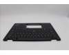 Lenovo 5M11N93096 C-Cover with keyboard, Portuguese, Black, Backlight, UK