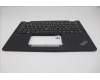 Lenovo 5M11N93149 C-Cover with keyboard, Czech Slovakian, Black, Backlight, WWAN, UK
