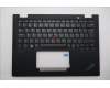 Lenovo 5M11N93152 C-Cover with keyboard, Danish, Black, Backlight, WWAN, UK