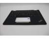Lenovo 5M11N93152 C-Cover with keyboard, Danish, Black, Backlight, WWAN, UK