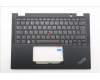 Lenovo 5M11N93172 C-Cover with keyboard, German, Black, Backlight, WWAN, UK