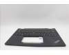 Lenovo 5M11N93203 C-Cover with keyboard,Nordic,Black,Backlight,WWAN