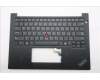 Lenovo 5M11N93252 C-Cover with keyboard, Arabic, Black, US