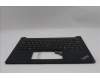 Lenovo 5M11N93268 C-Cover with keyboard, French, Black, US