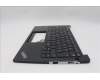 Lenovo 5M11N93310 C-Cover with keyboard, Slovenian, Black, UK