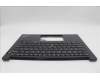 Lenovo 5M11N93334 C-Cover with keyboard, US English Euro, Black, US