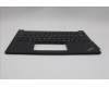 Lenovo 5M11N94189 C-Cover with keyboard, Hungarian, Black, Backlight, UK