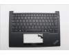 Lenovo 5M11N94217 C-Cover with keyboard, Slovenian, Black, Backlight, UK