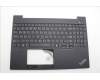 Lenovo 5M11N96526 C-Cover with keyboard, Arabic, Black, US