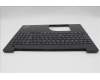 Lenovo 5M11N96532 C-Cover with keyboard, Danish, Black, UK