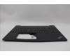 Lenovo 5M11N96541 C-Cover with keyboard, German, Black, UK