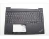 Lenovo 5M11N96553 C-Cover with keyboard, Italian, Black, UK