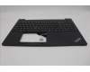 Lenovo 5M11N96586 C-Cover with keyboard, US English Euro, Black, US