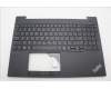 Lenovo 5M11N96621 MECH_ASM FRU KBD CCV ENG BL(CHY) US BK