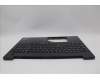 Lenovo 5M11N99118 C-Cover with keyboard, Danish, Black, Backlight, UK