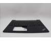 Lenovo 5M11N99151 C-Cover with keyboard, Hebrew, Black, Backlight, US